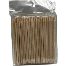 Leaf Shop Professional Cosmetics Portakal Çubuğu - Tırnak Bakımında Mükemmel ARACINIZ!(100 Adet) (Ahşap)