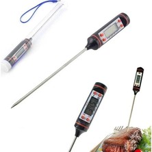 Leaf Shop Dijital Mutfak Termometresi - Sıcaklık Ölçer Gıda, Yemek, Et, Süt Sıcaklık Ölçer