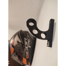 Leaf Shop Motosiklet Bisiklet Scooter Kask Duvar Askısı Kask Tutucu Vida Dübel Dahil