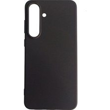 Samsung Galaxy S25 Fe Uyumlu Yumuşak ve Esnek Silikon Kılıf Siyah