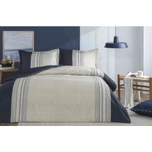 Özdilek Nevresim Takımı Kıslık Çift Kişilik Bej Cool Lıne