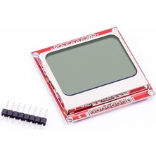 Leaf Shop Robotik Kırmızı Nokia 5110 84X48 LCD