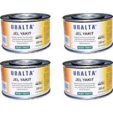 Leaf Shop Jel Yakıt, Reşo Yakıtı, Osmanlı Ocağı Yakıtı (4 Adet) - Bk-9 Ocak Hediyeli