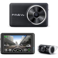 Leaf Shop LX2000 Fullhd 2 Kameralı IPS Dokunmatik Kod Ekranlı Gps+Adas Plus Hdr Araç Kamerası