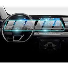 Leaf Shop Chery 2024 Tiggo 7-8 Pro Max 24.6 Bilgi Eğlence Ekranı Için (Tek Parça) 9h Nano Proactive Ekran Koruyucu, Duyarlı Dokunmatik Hassasiyet, Darbeye Dayanıklı