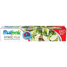 Leaf Shop Burpak Streç Film 45 cm x 166 M 9, 5 Mic Kayar Bıçak Hediyeli