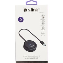 Leaf Shop SW-U300 4 Port USB 3.0 Gri USB Hub