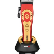Leaf Shop TR-4800 Tam Profesyonel 9.000RPM 8 Kademeli Saç-Sakal Kesim Makinesi +Yedek Seramik Bıçak Seti
