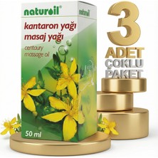 Naturoil Kantaron Yağı 3X50 cc