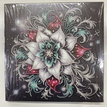 Elegantshop Tuval 5d Yapışan Boncuk Mozaik Tablo 25*25 cm YY96