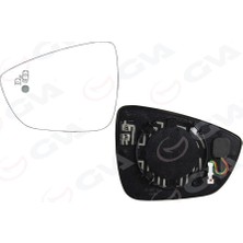 GVA Dış Dikiz Ayna Camı Sol Focus Iv 18> Kör Noktalı