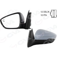 GVA Dış Dikiz Aynası Sol Ford Focus 18> Elektrikli Isıtmalı Sinyalli Astarlı Katlanır