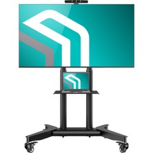 Onkron TS1571-B Tekerlekli Mobil Tv Sehpası - 32" - 75" Ekranlar Için (Maks. 60 Kg)
