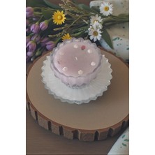 Doğal Çiçek Temalı El Yapımı Dekoratif Mum