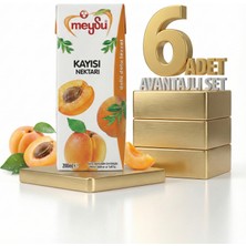 Meysu Nektar Kayısı 6X200 ml