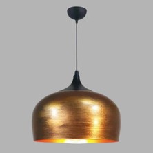 Ronisu Aydınlatma Estela Yuvarlak Tasarım Metal Tavan Tekli Sarkıt Avize Ra-Avz- 6145-83-72