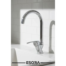 Esora Krom Baston Model Eviye Bataryası Çeşmesi