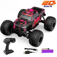 Apexma Oyuncak 2.4ghz Uzaktan Kumandalı Full Fonksiyon 20 Km Hız LED Işıklı Şarjlı Rock Crawler Arazi Aracı