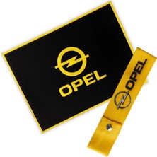 Tusba Market Opel Torpido Üstü Kaydırmaz Ped / Opel Çıt Çıtlı Tampon Dili Çeki Ipi / Opel Tampon Sticker & Arma