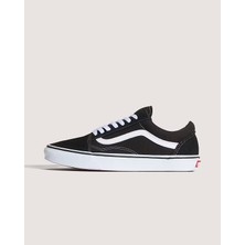 Motif Trend Vans Old Skool Siyah Beyaz Unisex Sneaker – Günlük Kaymaz Tabanlı Spor Ayakkabı