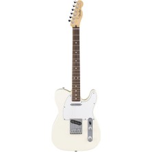 Misda Store Standard Telecaster Olympic White - Indian Laurel Elektro Gitar
