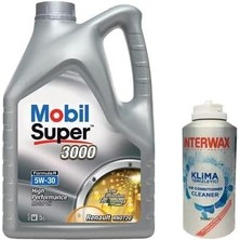 Misda Store Super 3000 Formula R 5W30 Renault Araç Motor Yağı 5 L + 03047 Interwax Klima Temizleyici