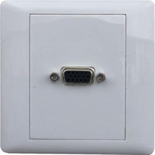 Misda Store Duvar Tipi Dişi Piriz - Duvar Tipi VGA Dişi Priz