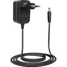 Misda Store Gitar Pedalı Güç Kaynağı Adaptörü 9V Dc 1A Merkez Ipucu Negatif Güç Kaynağı Şarj Adaptörü Duvar Şarj Fişi Elektro Gitar Bas Stompbox Efektleri Pedal ve Casio Klavye Gürültü Azaltma 150CM