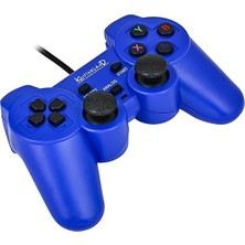 Misda Store Kablolu Pc Gamepad – D-Input & X-Input Destekli Çift Titreşimli USB Oyun Kolu