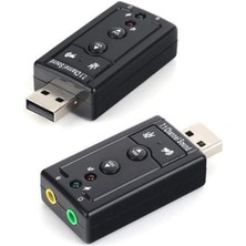 Misda Store DK-AC-USC71 USB 2.0, 2.0 7.1 Kanal Çıkış