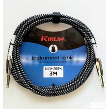 Misda Store IWCX-201 3mt. Örgülü Enstrüman Kablosu