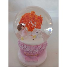 ✨ Orta Boy Işıklı Işıklı Müzikli Kar Küresi – Romantik Dekoratif Hediye ✨