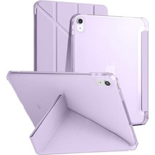 Leaf Shop (A16) 11INÇ 2025 Uyumlu Kılıf Üçgen Tri Folding Kalem Bölmeli Standlı Kılıfı A3355