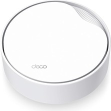 Leaf Shop Deco X50-POE 1-Pack, AX3000 Mbps, Poe Destekli, Dual-Band, 2,5gbps Ethernet Portu, 150 Cihaza Kadar Bağlantı, 230 M² 'ye Kadar Kapsama, Mobil Uygulama ile Kolay Kurulum, Wi-Fi 6 Mesh Sistemi