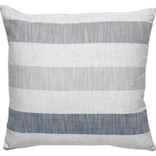 Misda Store Concept Alba Bold Striped Kırlent Lacivert 45X45