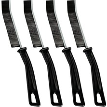 Leaf Shop Çok Fonksiyonlu Temizleme Fırçası, Sert Kıllı Köşe Temizleme Fırçası, Pencere Oluğu Temizleme Fırçası, Köşe Temizleme Fırçası, Derz Temizleyici, Banyo, Mutfak (4)