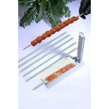 Leaf Shop Adet Şiş ve Kebapmatik Adana Urfa Kebap Kalıbı Aparatı Pratik Hızlı Kebap Makinesi Kutusu