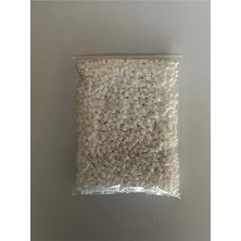 Leaf Shop Beyaz Ütü ile Yapışan Boncuk 2.000 Adet Yedek Midi Boncuk