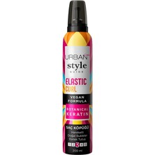 Leaf Shop Care Style Guide Elastic Curl Doğal Görünüm Sağlayan Saç Köpüğü- Esnek Tutuş 200 Ml- Vegan
