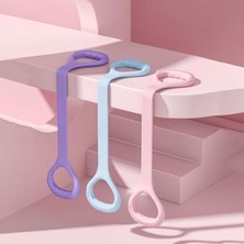 Leaf Shop Dirençli Egzersiz Lastiği – Silikon Direnç Bandı, Pilates, Yoga, Kol, Karın, Kalça ve Bacak Antrenmanı Için, Taşınabilir Fitness Lastiği (1 Adet)