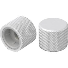 Leaf Shop Pc Gaming Race Gaming Rotary Knob - Gmmk Pro Klavye ve Gmmk Numpads Için, Yüksek Kaliteli Görünüm ve His, Alüminyum, Kolay Montaj, 9 Renk Seçeneği - E-White