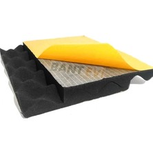 Misda Store Evi Akustik Yumurta Sünger Kendinden Yapışkanlı Ses Yalıtım Süngeri (3cm - 100X100CM)