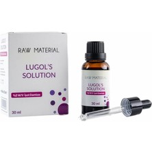 Leaf Shop Raw Material Lugol's Solution Iyot%2 Damla 30 ml