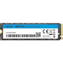 Leaf Shop NM610PRO 1 Tb Ssd, M.2 2280 Pcıe GEN3X4 Nvme 1.4 Dahili, 3300 Mb/sn'ye Kadar Okuma, 2600 Yazma, Dizüstü, Masaüstü, Pc'ler Için Dahili 3D Nand Flash Katı Hal Sürücüsü