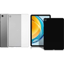 Leaf Shop Honor Pad X8 10.1 Inch - Honor Pad 6 Tablet Silikon Tpu Soft Kılıf - AL3284 (Buzlu Şeffaf)