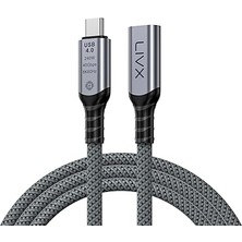 Leaf Shop Type C To Type C Usb4.0 240W 40GBPS 8k60hZ Uzatma Kablosu 1 Metre Lcu