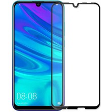 Maks Technology Huawei Honor 8A Mkst Kenarları Kırılmaya Dayanıklı Cam Ekran Koruyucu - Siyah