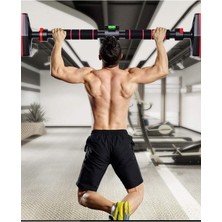 Leaf Shop Nesil 95-125CM Koridor Barfiksi Barfix Aleti Çubuğu Çekme Barı Demiri Bar Kapıya Uygun Değildir