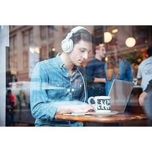 Leaf Shop M50XWH Stüdyo Kulaklık Beyaz Kablolu, Kapalı - Creators, Dj'ler, Podcasting, Kayıt ve Izleme Için