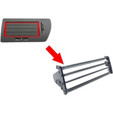 Leaf Shop Havalandırma Muzulu Izgara Perdesi Sağ Opel Astra H ile Uyumlu